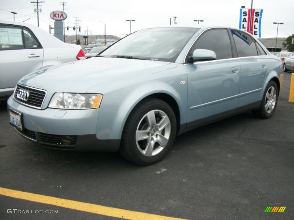 Crystal Blue Metallic 2003 Audi A4 3.0 quattro Sedan Exterior Photo #66427066