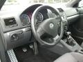 2009 Volkswagen GLI Interlagos Black Cloth Interior Steering Wheel Photo