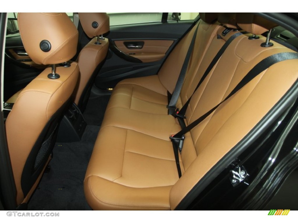 2012 BMW 3 Series 335i Sedan Rear Seat Photo #66427213