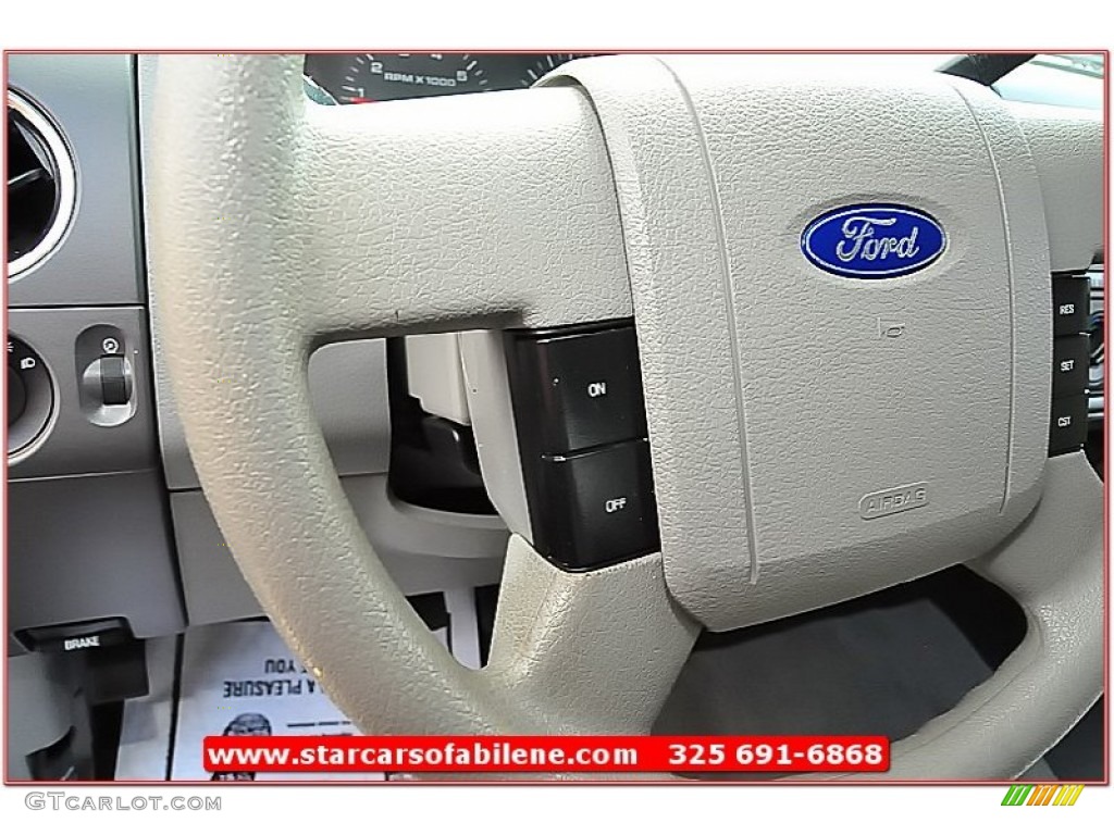 2005 F150 XLT SuperCrew 4x4 - Dark Shadow Grey Metallic / Medium Flint/Dark Flint Grey photo #24