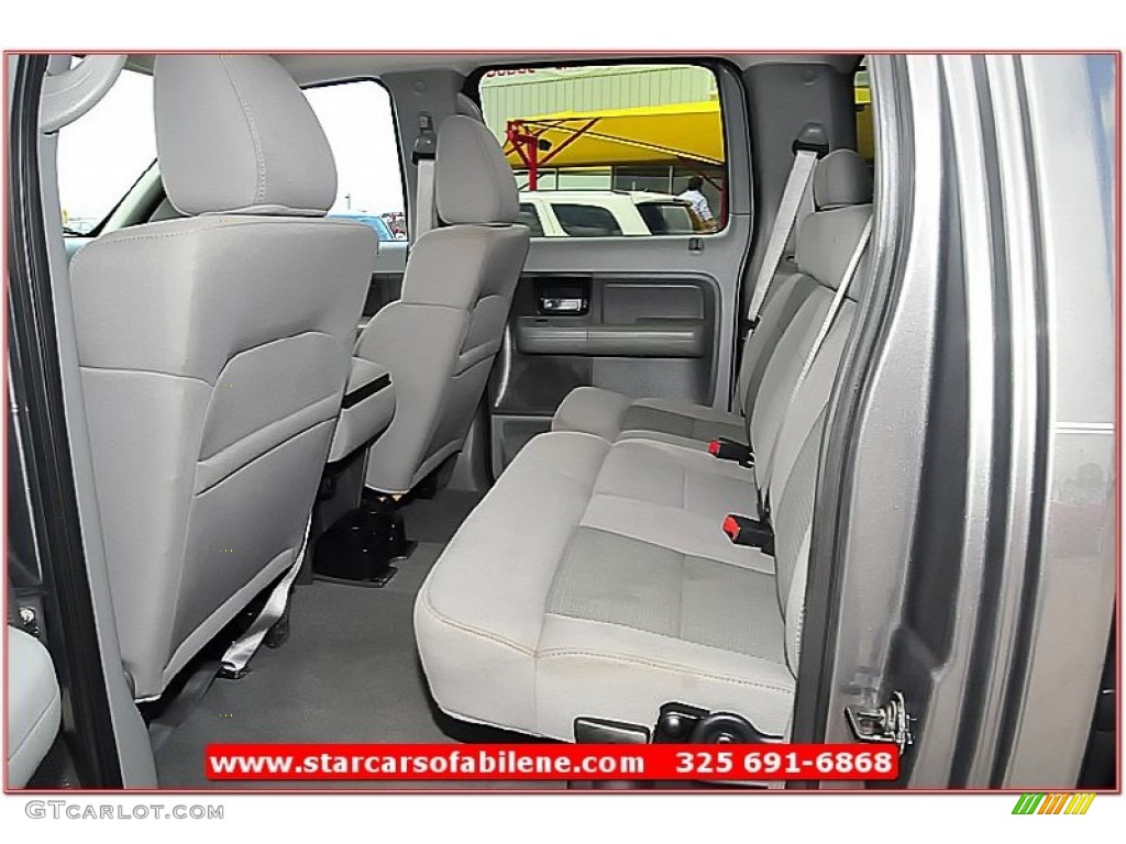 2005 F150 XLT SuperCrew 4x4 - Dark Shadow Grey Metallic / Medium Flint/Dark Flint Grey photo #26