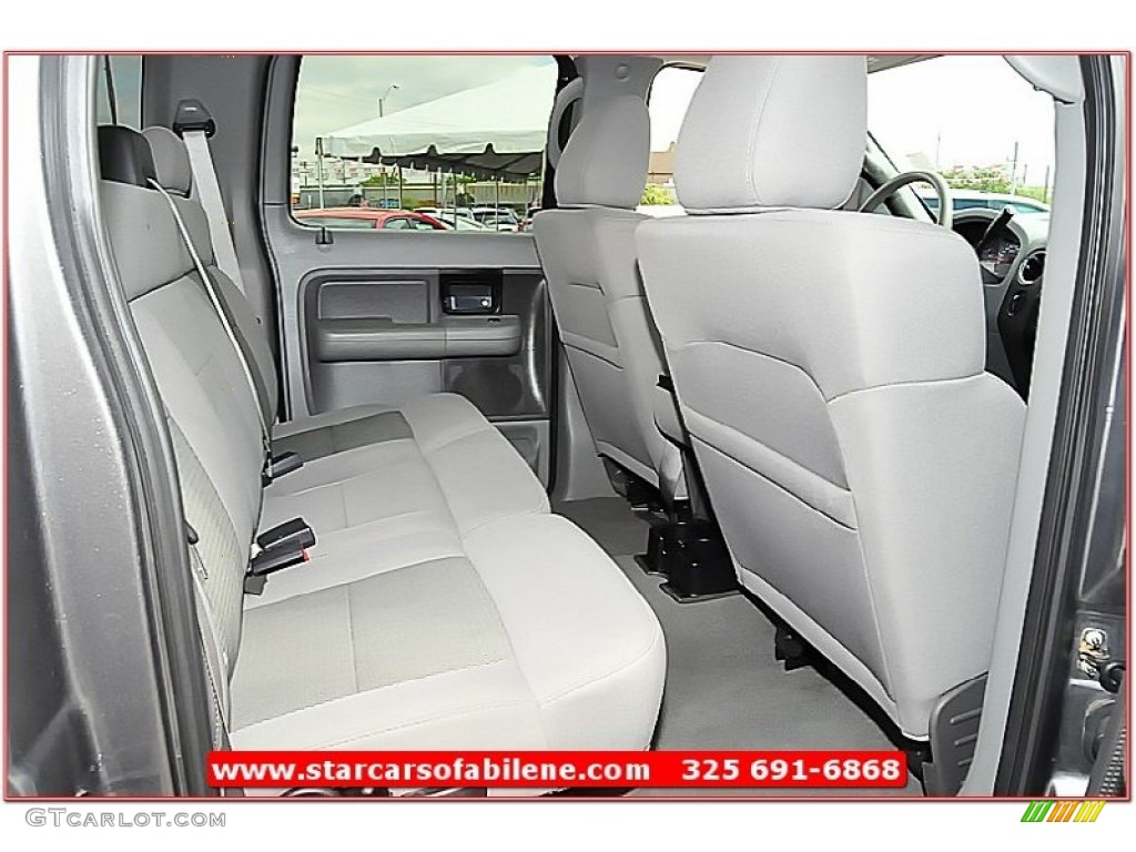 2005 F150 XLT SuperCrew 4x4 - Dark Shadow Grey Metallic / Medium Flint/Dark Flint Grey photo #30