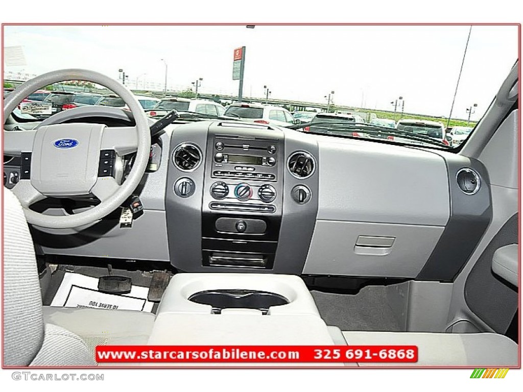 2005 F150 XLT SuperCrew 4x4 - Dark Shadow Grey Metallic / Medium Flint/Dark Flint Grey photo #42