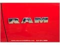 2010 Inferno Red Crystal Pearl Dodge Ram 1500 Laramie Crew Cab  photo #4