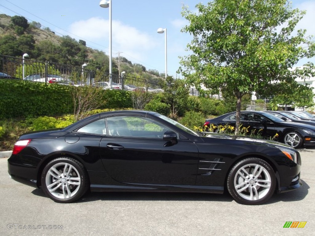 Black 2013 Mercedes-Benz SL 550 Roadster Exterior Photo #66428746