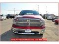 2010 Inferno Red Crystal Pearl Dodge Ram 1500 Laramie Crew Cab  photo #38