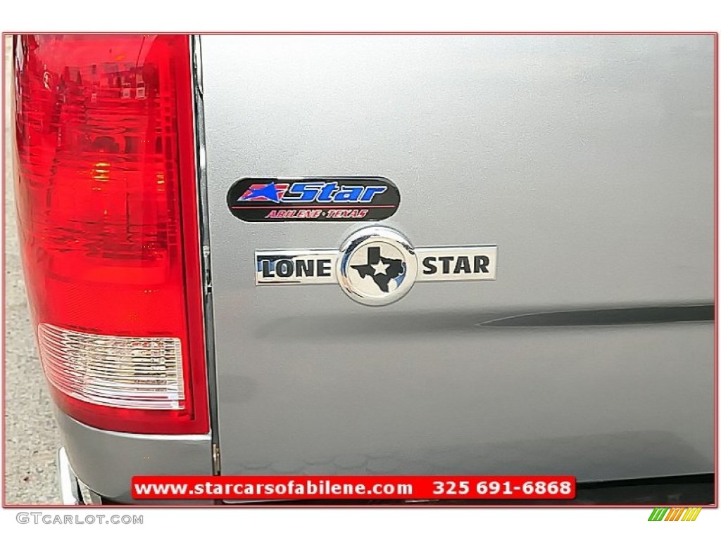 2010 Ram 1500 Lone Star Crew Cab - Mineral Gray Metallic / Dark Slate/Medium Graystone photo #6