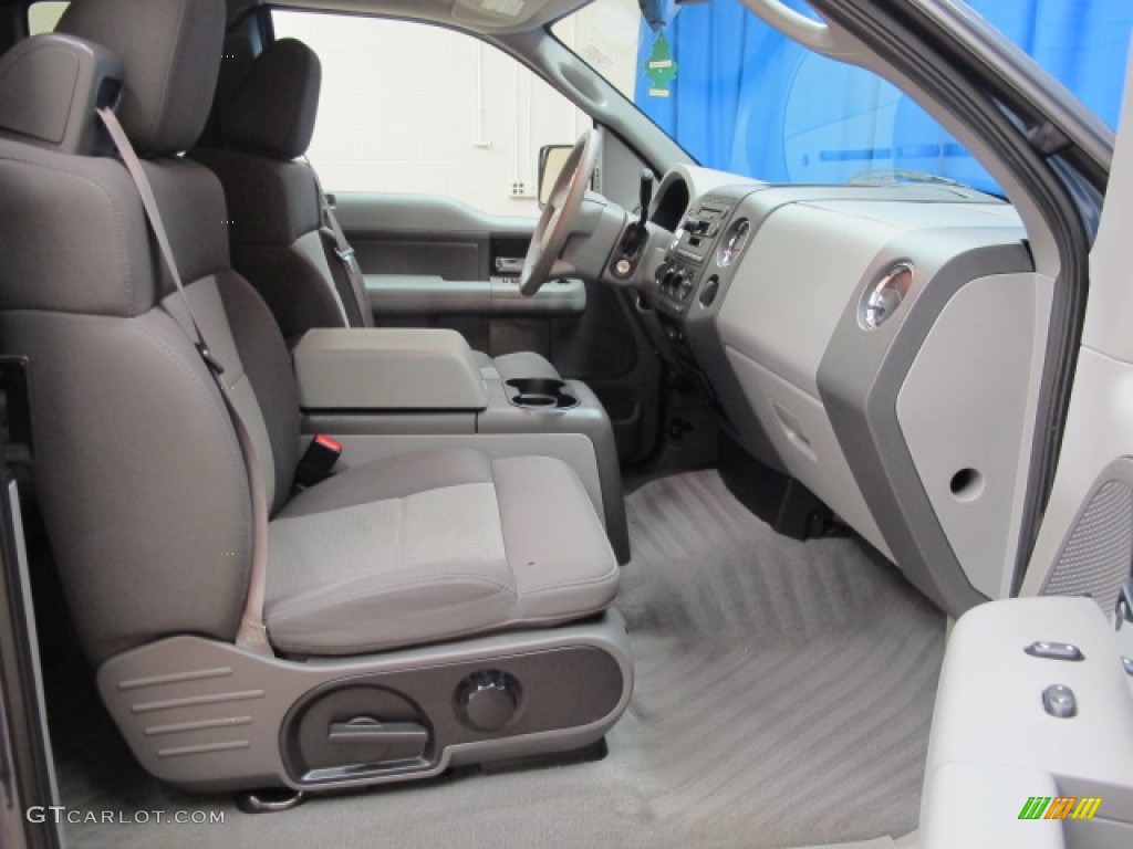 2005 F150 XLT SuperCab 4x4 - Medium Wedgewood Blue Metallic / Medium Flint Grey photo #22