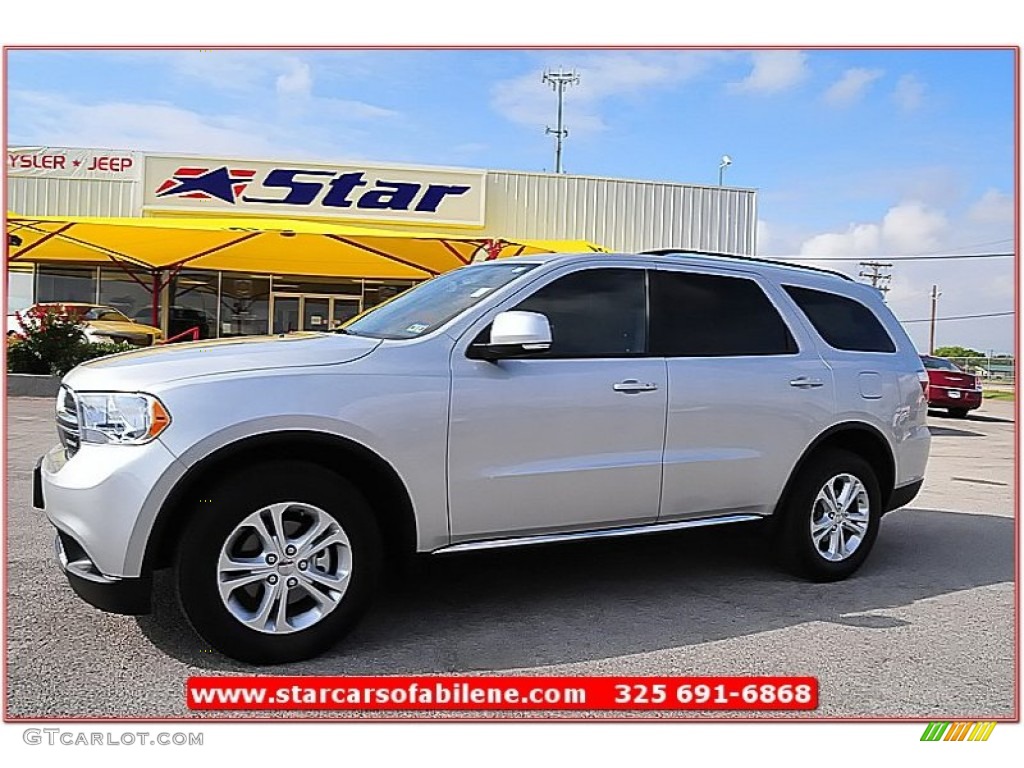 Bright Silver Metallic Dodge Durango