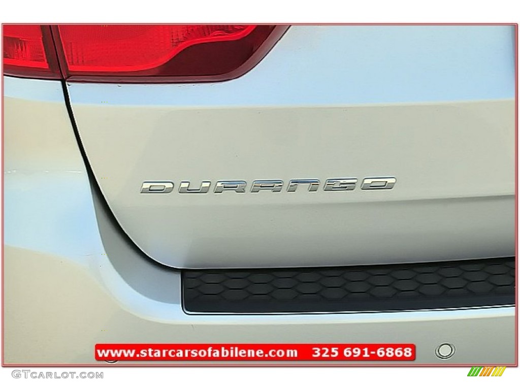 2011 Durango Crew - Bright Silver Metallic / Black photo #4