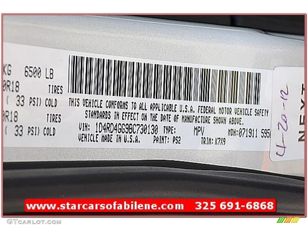 2011 Durango Crew - Bright Silver Metallic / Black photo #11