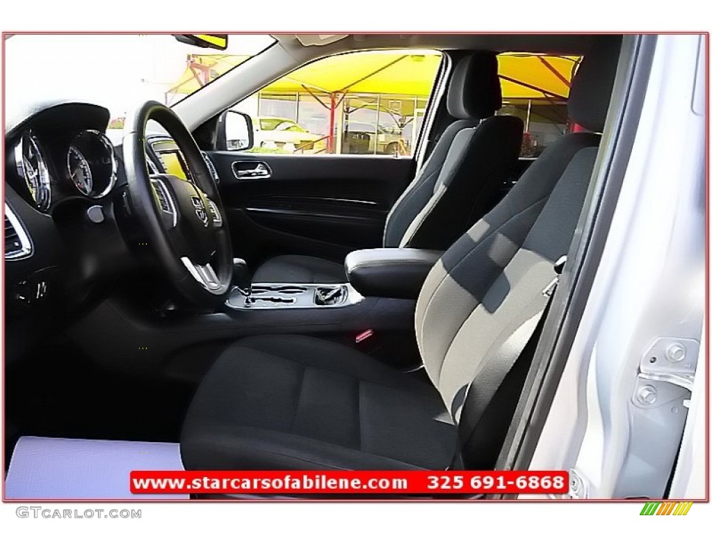2011 Durango Crew - Bright Silver Metallic / Black photo #12