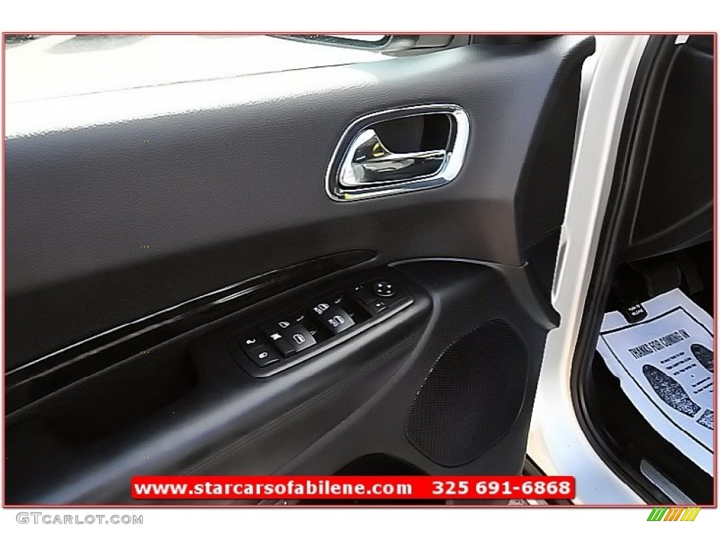 2011 Durango Crew - Bright Silver Metallic / Black photo #14