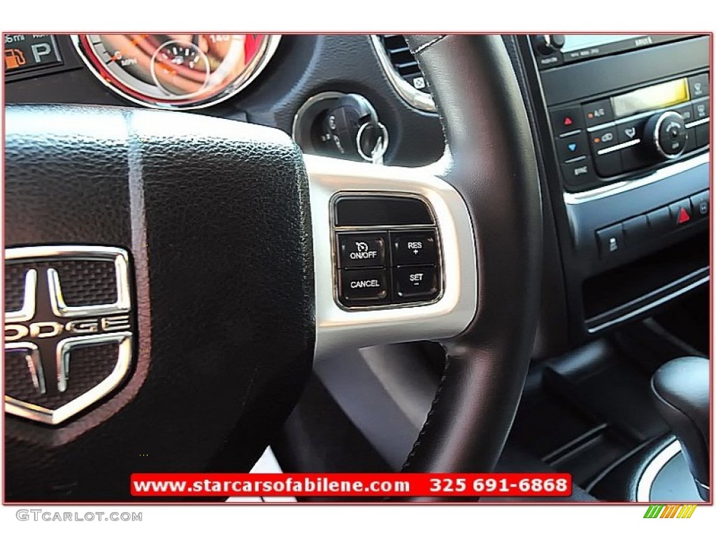 2011 Durango Crew - Bright Silver Metallic / Black photo #18