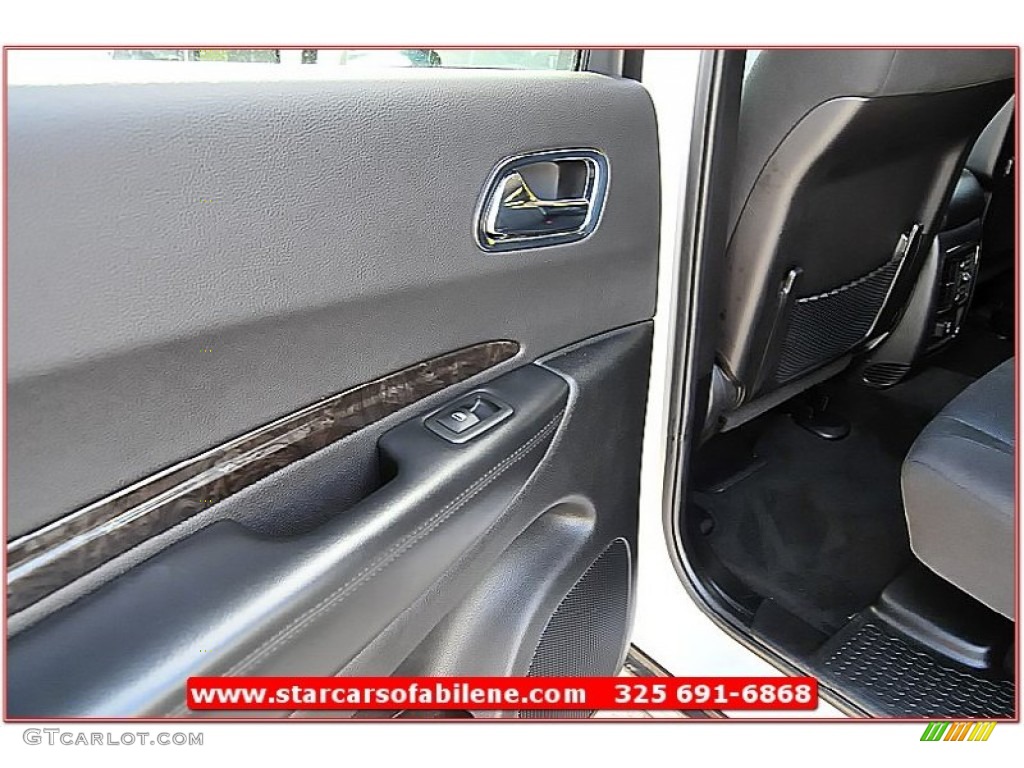 2011 Durango Crew - Bright Silver Metallic / Black photo #20