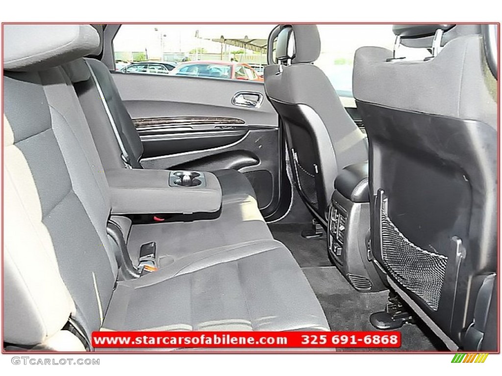 2011 Durango Crew - Bright Silver Metallic / Black photo #24