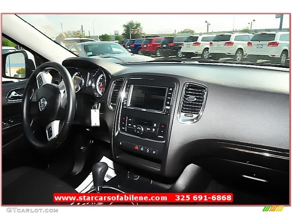 2011 Durango Crew - Bright Silver Metallic / Black photo #30
