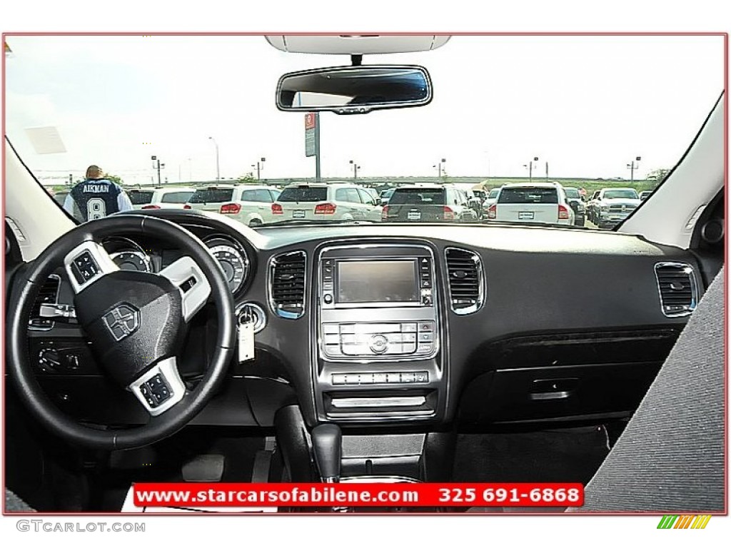 2011 Durango Crew - Bright Silver Metallic / Black photo #34