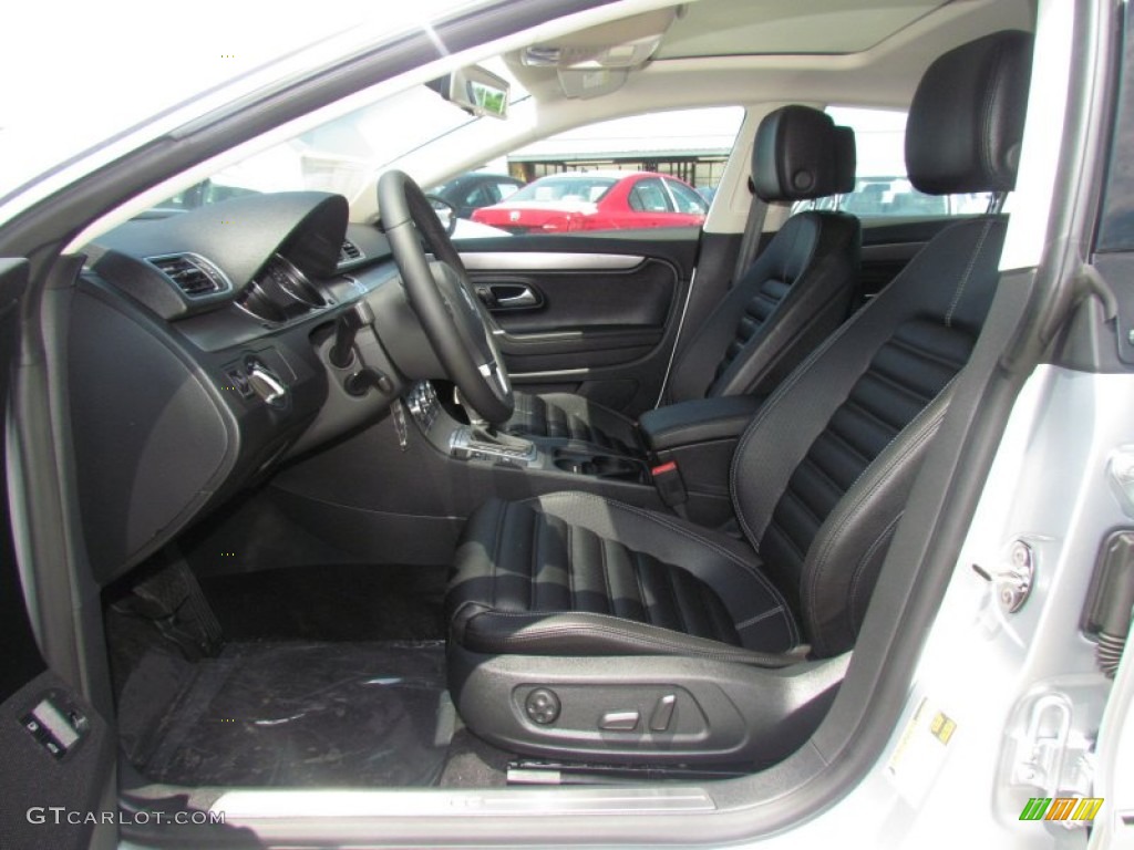 Black Interior 2013 Volkswagen CC Lux Photo #66430903