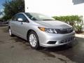 Alabaster Silver Metallic - Civic EX-L Sedan Photo No. 1