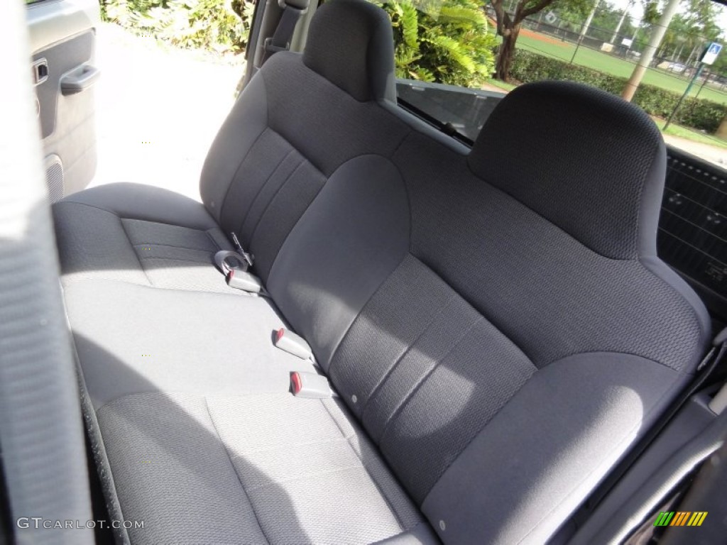2003 Nissan Frontier SC V6 Crew Cab 4x4 Rear Seat Photos