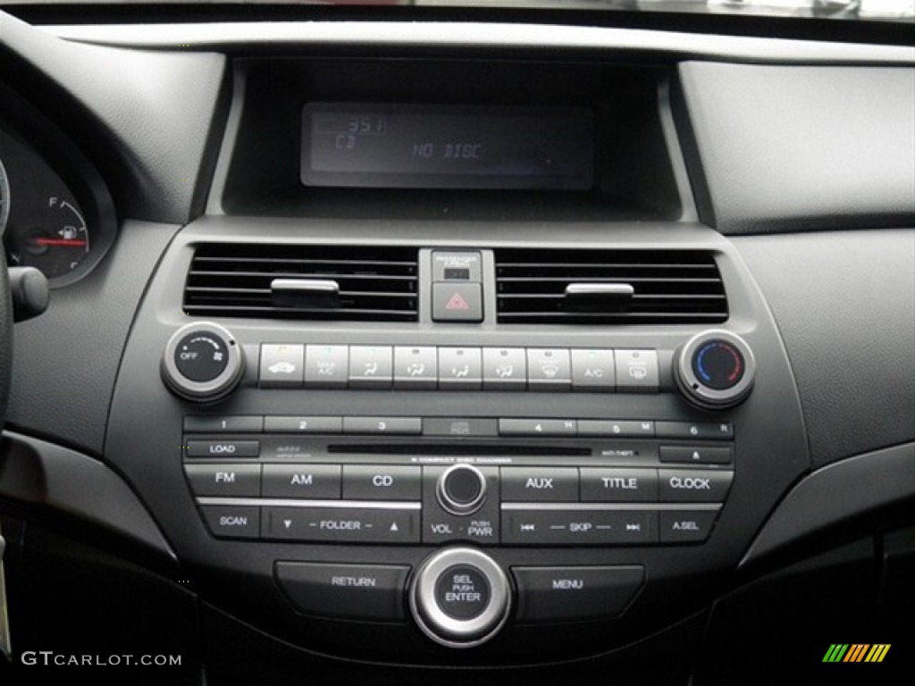 2011 Accord LX-S Coupe - Alabaster Silver Metallic / Black photo #29