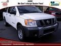 Blizzard White 2008 Nissan Titan SE Crew Cab