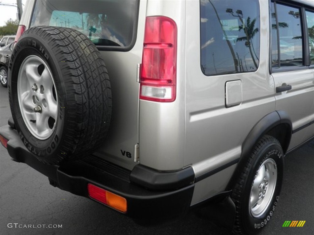 2001 Discovery II SE - White Gold Pearl Metallic / Bahama Beige photo #10