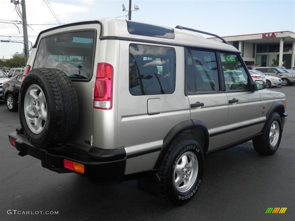 2001 Discovery II SE - White Gold Pearl Metallic / Bahama Beige photo #11