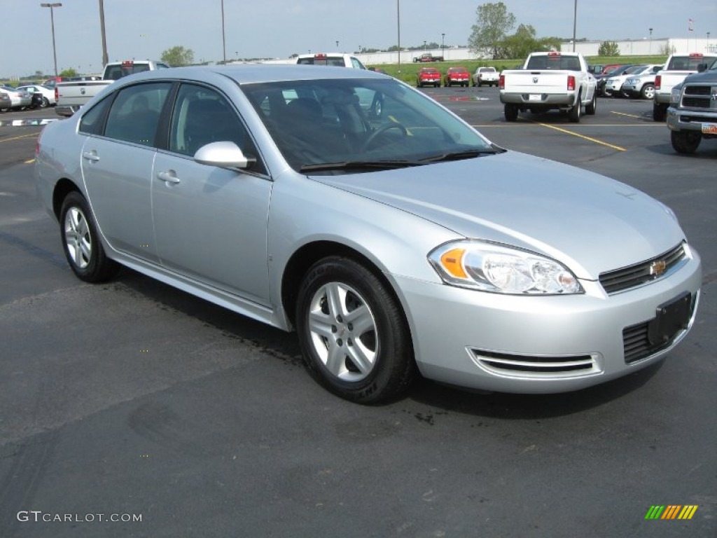 2010 Impala LS - Silver Ice Metallic / Ebony photo #3
