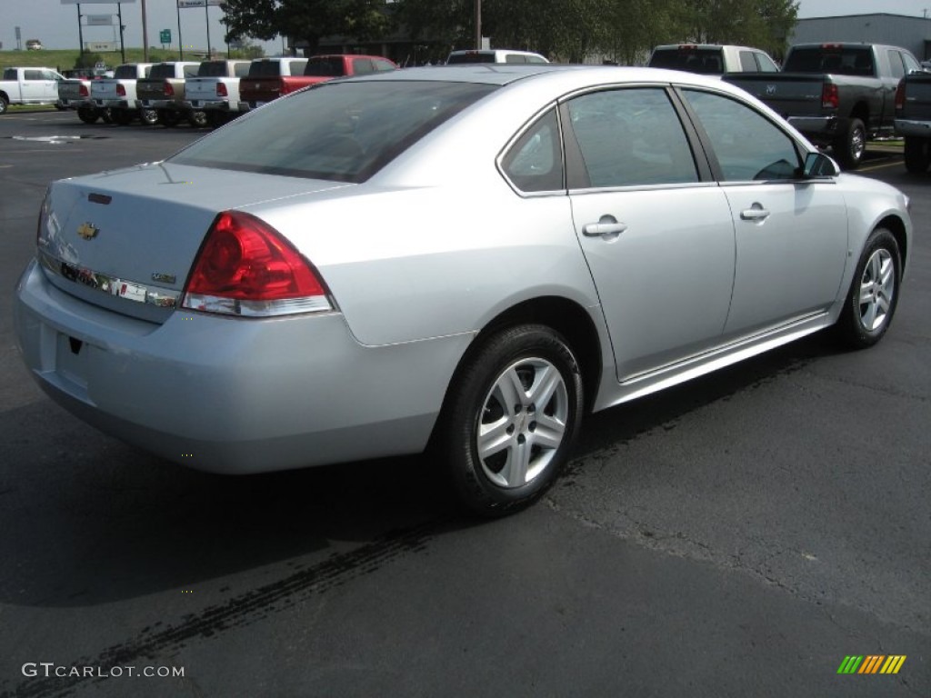 2010 Impala LS - Silver Ice Metallic / Ebony photo #5