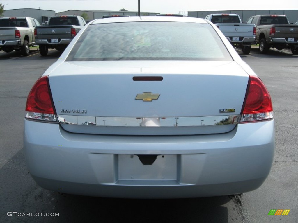 2010 Impala LS - Silver Ice Metallic / Ebony photo #6