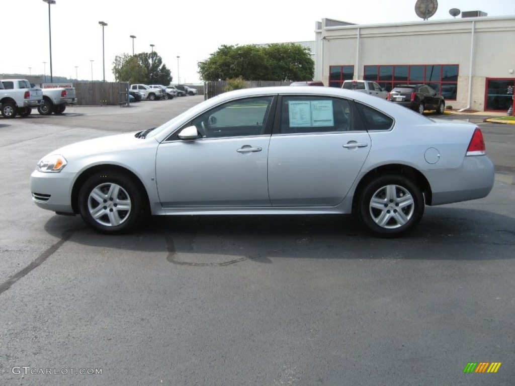 2010 Impala LS - Silver Ice Metallic / Ebony photo #8