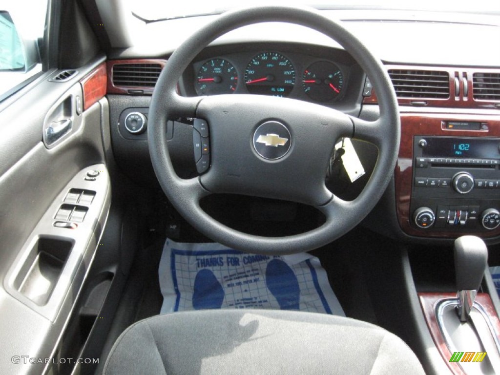 2010 Impala LS - Silver Ice Metallic / Ebony photo #9