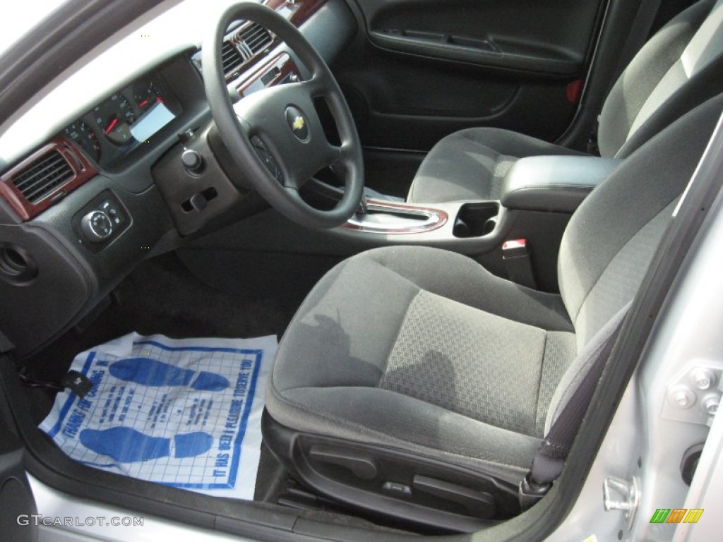 2010 Impala LS - Silver Ice Metallic / Ebony photo #11