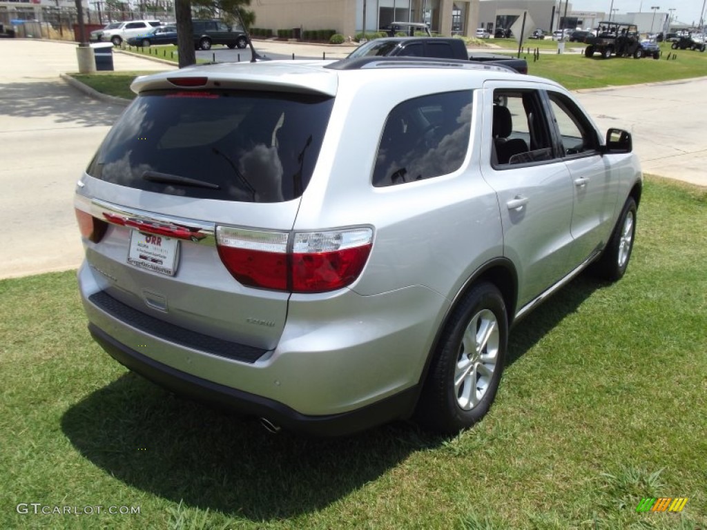 2011 Durango Crew - Bright Silver Metallic / Black photo #3