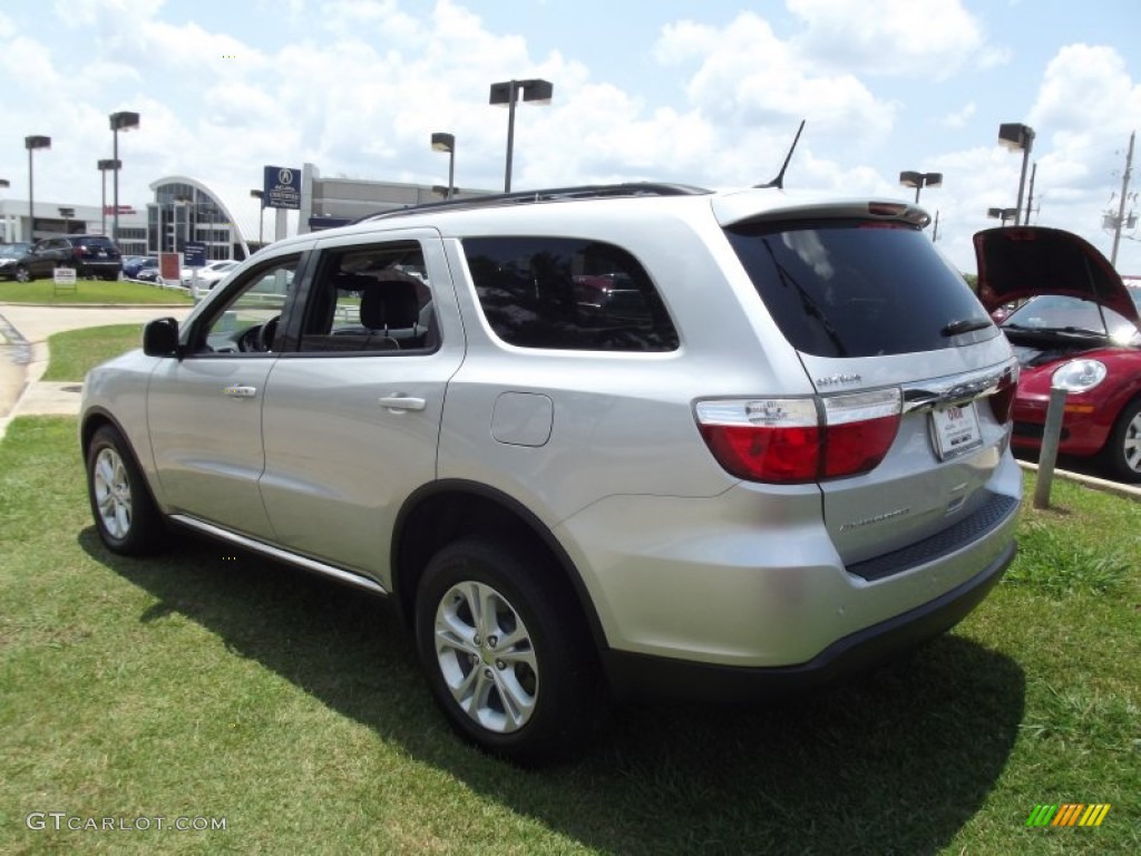 2011 Durango Crew - Bright Silver Metallic / Black photo #4