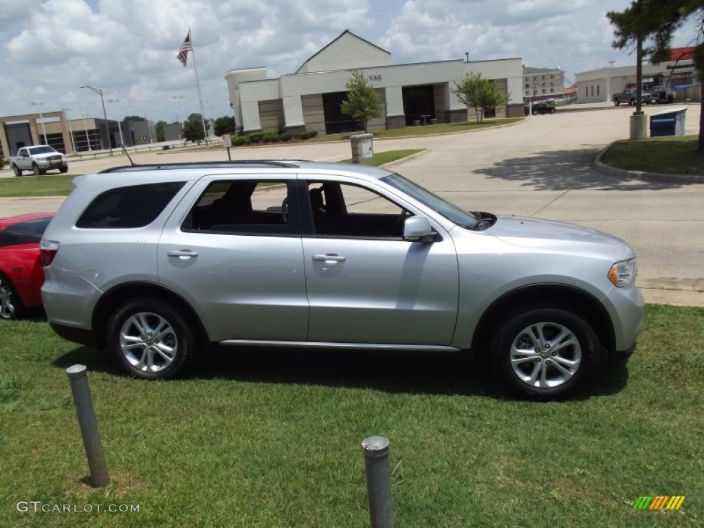 2011 Durango Crew - Bright Silver Metallic / Black photo #6