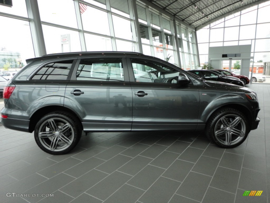 Daytona Gray Pearl Effect 2012 Audi Q7 3.0 TDI quattro Exterior Photo #66435842