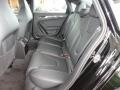 2012 Audi S4 Black/Black Interior Rear Seat Photo