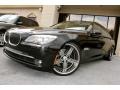 2009 Black Sapphire Metallic BMW 7 Series 750Li Sedan  photo #44