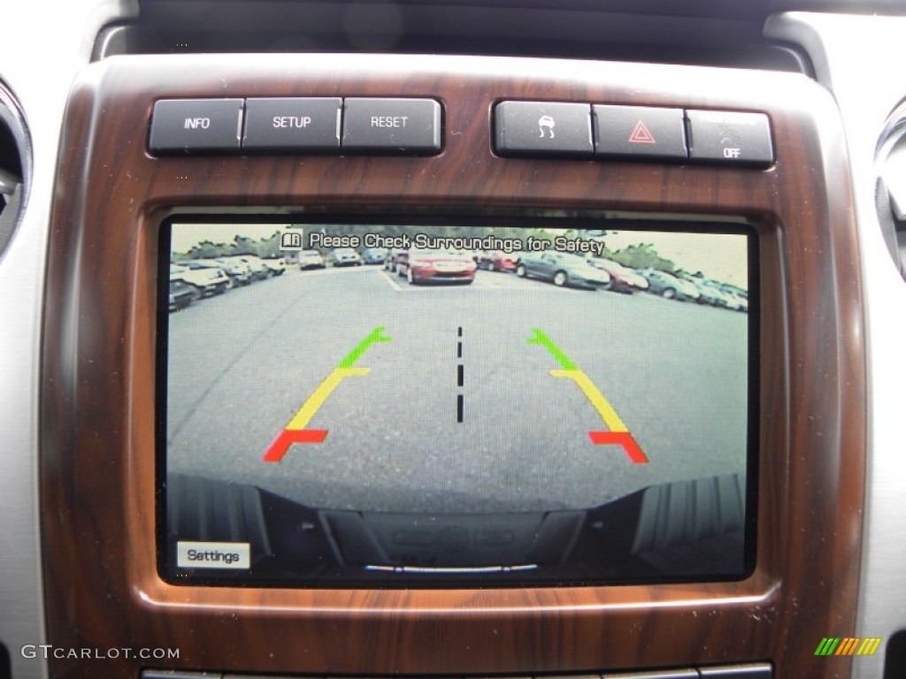 2010 F150 Platinum SuperCrew 4x4 - Red Candy Metallic / Sienna Brown Leather/Black photo #24
