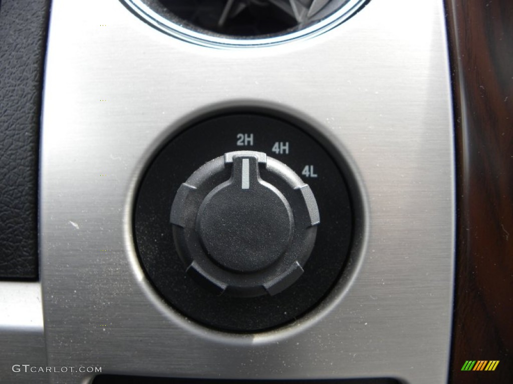 2010 F150 Platinum SuperCrew 4x4 - Red Candy Metallic / Sienna Brown Leather/Black photo #28
