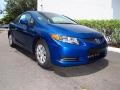 Dyno Blue Pearl - Civic LX Coupe Photo No. 1