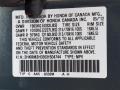 G532M: Opal Sage Metallic 2012 Honda CR-V LX Color Code