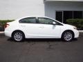 2012 Taffeta White Honda Civic EX-L Sedan  photo #2