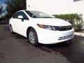 Taffeta White - Civic LX Sedan Photo No. 1