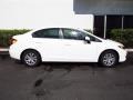 Taffeta White - Civic LX Sedan Photo No. 2