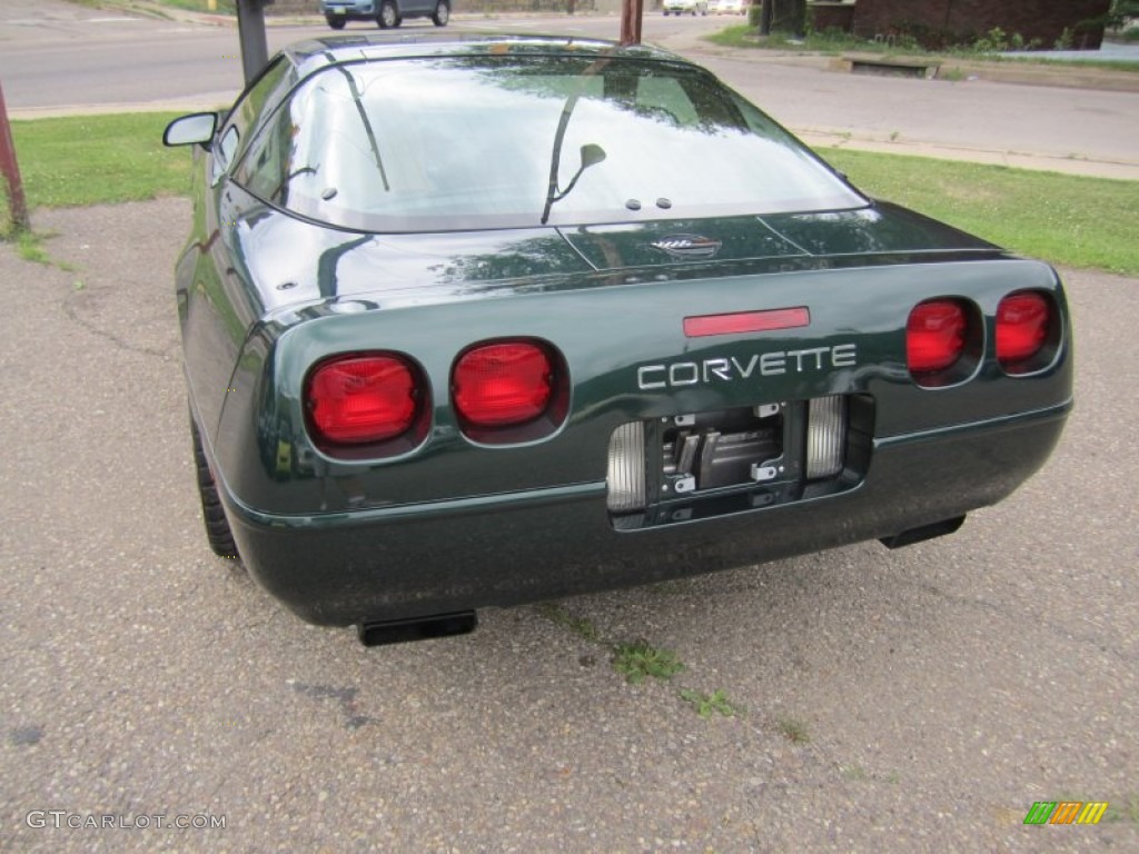 Polo Green Metallic 1993 Chevrolet Corvette Coupe Exterior Photo #66438652