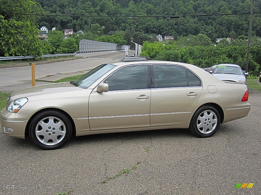 2001 LS 430 - Mystic Gold Metallic / Ivory photo #6